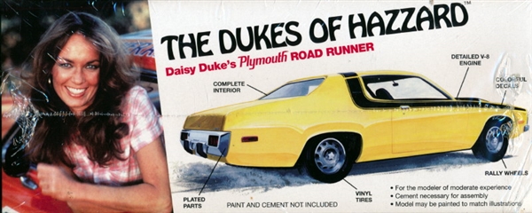 1974 Dukes of Hazzard Daisy's Plymouth GTX (1/25) (fs)