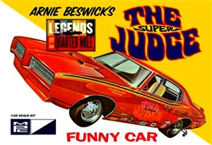 Arnie Beswick's 1969 Pontiac GTO "Super Judge" Funny Car  (1/25) (fs)