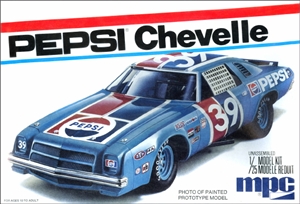 PEPSI 1975 Chevy Chevelle Stock Car (1/25) (fs)