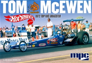 Tom "Mongoose" McEwen "Hot Wheels" 1972 Rear Engine Dragster (1/25) (fs)