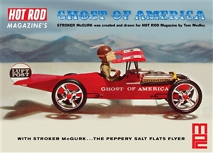 Stroker McGurk Ghost of America "Flying Car"  (1/18) (fs) Damaged Box