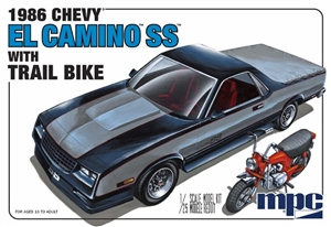 1986 El Camino SS with Dirt Bike (1/25) (fs)