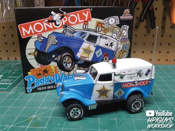MPC 1:25 Super Snap Model Kit REISSUED Paddy Wagon Willys Panel Van MIB 