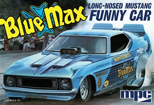 Blue Max Long Nose Mustang Funny Car