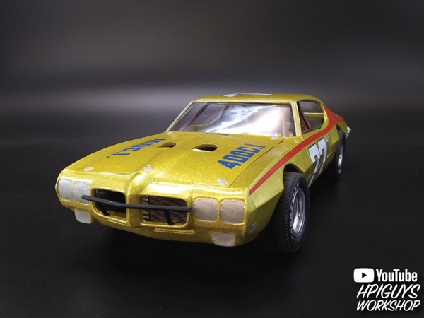 1970 PONTIAC GTO SUPER STOCKER MPC 1:25 SCALE PLASTIC MODEL CAR KIT