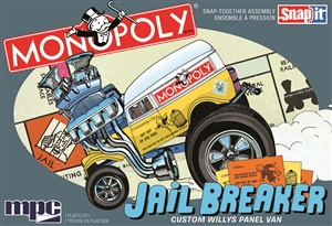 Monopoly Jail Breaker Custom Willys Panel Van