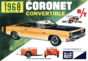 1968 Dodge Coronet Convertible with Trailer