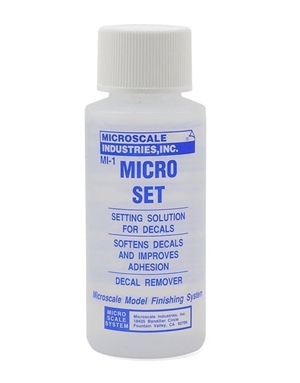 Micro Set Decal Setting Solution from Microscale