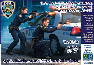 The Heist: Sgt Jack Melgoza and Patrolman Sally Taylor "Shots fired!" (1/24)