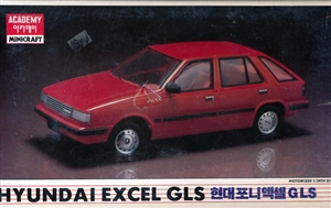 Hyundai Excel GLS 'Motorized' (1/24) (fs)