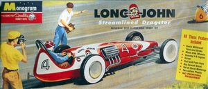 Long John Streamlined Dragster (1/24)