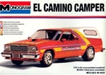 1978 Chevy El Camino Pickup with Custom Camper (1/24) (fs)