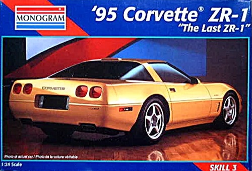 Monogram 1992 Chevy Corvette Zr-1 Coupe 1 24 for sale online 