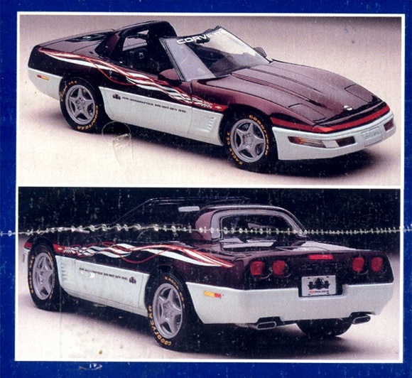 AMT ERTL 1:25 1995 Chevrolet Corvette 79th Indianapolis 500 Built Car #6975U 