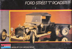 1924 Ford Street "T" with antique Trailer (1/24) (fs)