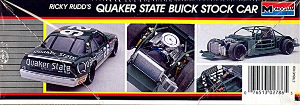Monogram Ricky Rudd #26 Quaker State Buick Regal1 24 Model Kit 2786 for sale online 