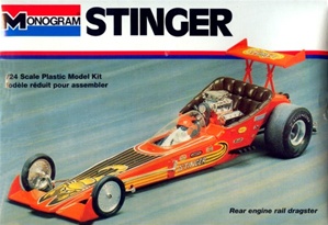Stinger Custom Rear Engine AA/Fuel Dragster  (1/25) (fs)