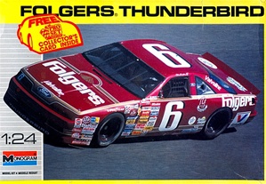 1990 Ford Thunderbird Folgers # 6 Mark Martin