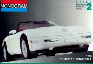 1991 Corvette Convertible (1/24) (fs)