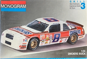 1990 Buick Regal Snickers #8 Rick WIlson Bobby Hillin