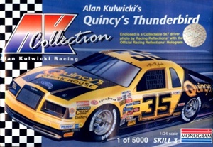 1985 Ford Thunderbird 'Quincy's Steak House'  # 7 Alan Kulwicki (1/24) (fs)
