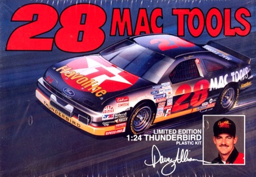 Davey Allison #28 Havoline Thunderbird NASCAR Model Kit #1086 From Monogram Md39 for sale online 