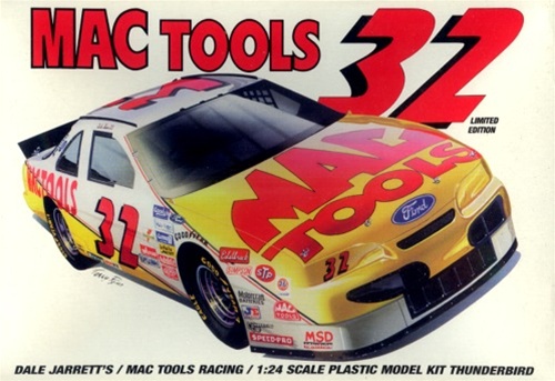 1996 Ford Thunderbird 'Mac Tools' # 32 Dale Jarrett (1/24) (fs)