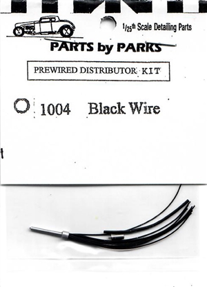 Black Prewired Distributor
