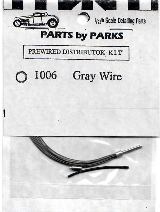 Gofer Racing 16010 Brown Prewired Distributor Boot - 1:24 / 1:25 Scale Model Car Accessory 5 thumbnail image
