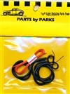 Detail Set # 2: Radiator Hose, Orange Heater Hose, Black Battery Cable (1/24 or 1/25)