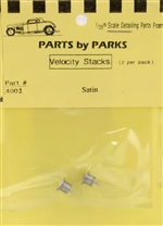 Velocity Stacks "Satin" 5/16 x 7/32 x 3/16 (Set of 2) (1/25 &1/24)