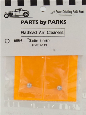 Flathead Air Cleaners Satin Finish (Set of 2) (1/25 or 1/24)