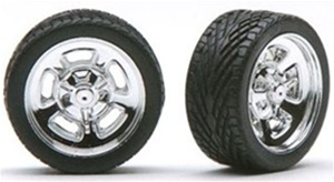 Hella's (Halibrands) with Tires and Knock-Offs 19" (Set of 4) (1/25)