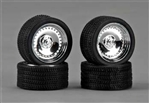 19" CL's Chrome Rims with Tires (Set of 4) (1/25)