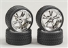 Phat Daddy's Wheels with Tires 23" (Set of 4) (1/25)