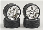 Phat Daddy's Wheels with Tires 23" (Set of 4) (1/25)