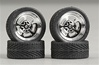 Holli's (Halibrands) with Tires and Knock-Offs 23" (Set of 4) (1/25)