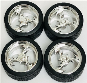 Lighting Wheels with Tires 23" (Set of 4) (1/25)