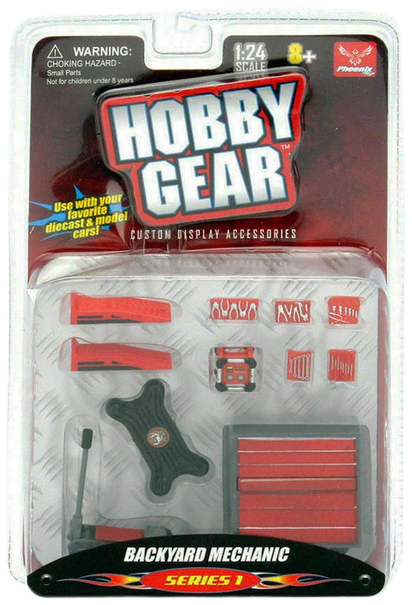 Hobby Gear 7-PC Garage Gear-2 Series 1 1:24 Scale Phoenix Toys