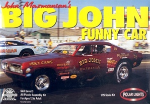 1968 Plymouth Barracuda: Big John Funny Car (1/25) (fs)