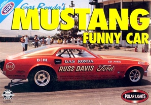 Gas Ronda Racing Cars 1969 Gas Ronda Mustang Funny Car (1/25) (fs)