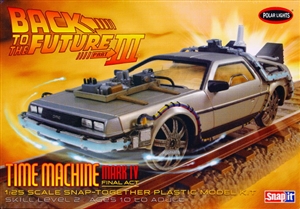 Delorean 'Back to the Future III' Time Machine Final Act Mark IV Snap Kit (1/25) (fs)