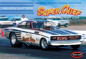 Nelson Carter's 1970 'Super Chief' Charger Funny Car (1/25) (fs)