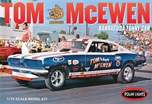 Tom Mongoose McEwen 1969 Barracuda Funny Car Model
