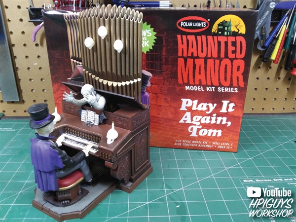 Haunted Manor Play It Again Tom 1/12 Scale Model Kit Polar Lights 