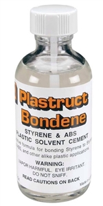 Plastruct Bondene Plastic Solvent Cement Glue 2oz. bottle