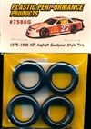1975-1988 10'' Asphalt Goodyear Style Tire (set of 4)
