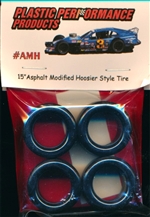 15" Asphalt Modified Hoosier Style Tires (set of 4)