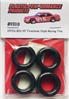 1970's and 80's 10" Firestone Style Racing Tires (set of 4)