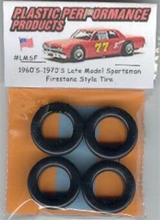 1960's and 70's Late Model Sportsman Firestone Tires (set of 4)